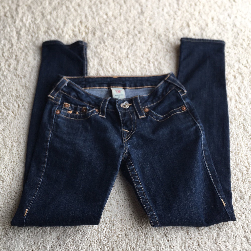 True Religion Skinny Jeans.   Size 25